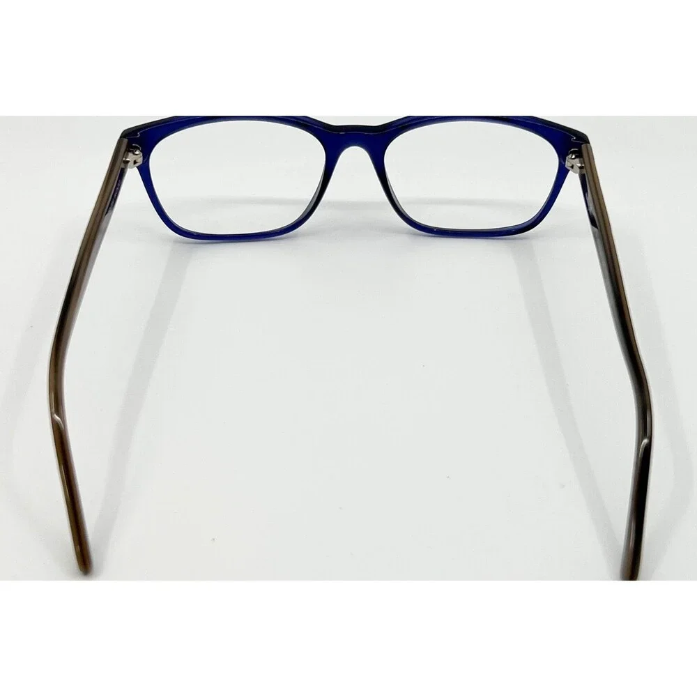 Natura Eyeglass Frames Womens Blue Wood Acetate NTO Ocean 106 55-17-140